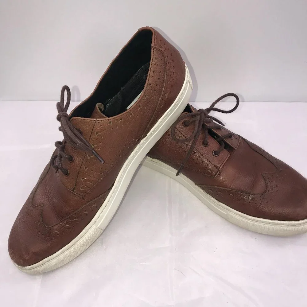 URI‎ MINKOFF BROWN LEATHER DRESS SHOES